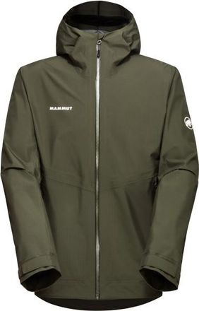 Mammut Alto Light Hardshell Hooded Jacket Regenjacke für Herren | oliv