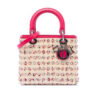 Dior Pre-owned Dior Medium Woven Raffia Lady Dior Ladies 5YHLX0RCLI7ZNAAJ