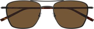 Saint Laurent Sunglasses, unisex, Black, Size: 53 MM Sunglasses