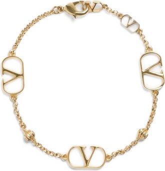 Valentino Garavani Valentino Garavani V-Logo-Armband