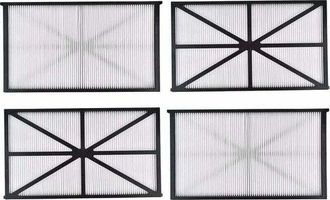 OEM Ulisem - Paquete De 4 Cartuchos De Filtro Para Aspiradoras De Piscina Hayward Tigershark Y Sharkvac - Compatible Con El Modelo Rcx70101