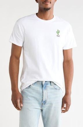Riot Society Dont Be a Prick Embroidered T-Shirt in White at Nordstrom Rack, Size Xx-Large