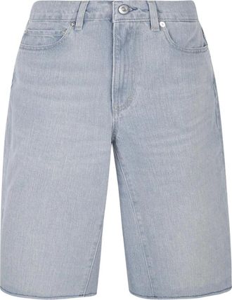 Our Legacy Midi Shorts - Dames - Denim shorts - Blauw - S - Katoen - Korte Broeken