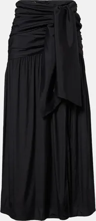 Vix Zoe draped maxi skirt