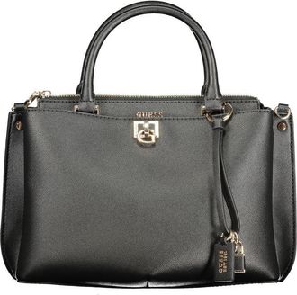 Guess Black Polyurethane Women Womens Handbag