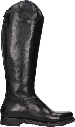 Eleventy Once mujeress Botas de Cuero Negras