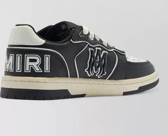 Amiri newport low top sneakers perforated toe