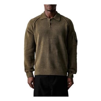 C.P. Company Hombre, Jerseys, Verde, Talla: L