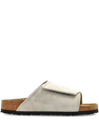 Birkenstock Solana VL suede sandals - women - Calf Suede/Calf Suede/Polyethylene vinyl acetate (PEVA) - 39 Narrow - Neutrals