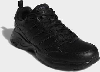 adidas Sneaker ADIDAS SPORTSWEAR STRUTTER, Herren, Gr. 42,5, schwarz (core schwarz, core schwarz, grau six), Baumwolle, Synthetik, Textil, Schuhe Sneaker