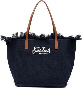 MC2 Saint Barth Tote Bags - Dames - Shoppers - Blauw - ONE Size - Tassen