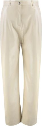 Pinko Pantalones Panino Balloon - Trousers - Mujer - Beige - S