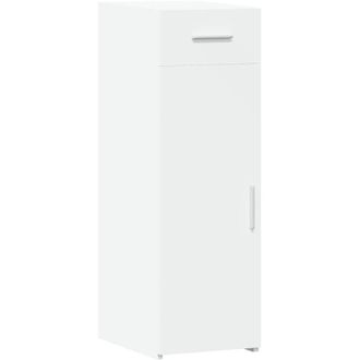 vidaXL Sideboard White 30x42.5x93 cm Engineered Wood Vidaxl