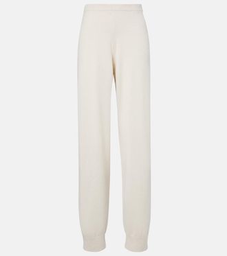 Jardin Des Orangers Cotton and cashmere sweatpants
