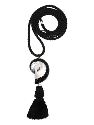 Julietta Nautilus necklace - Black