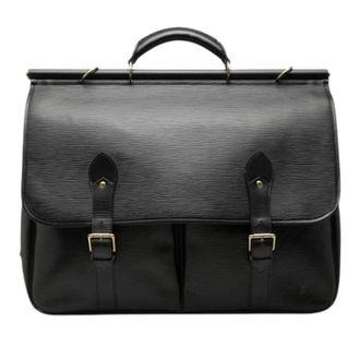Louis Vuitton Pre-owned Sac Chasse - Dames - Pre-owned - Zwart - Maat: ONE Size Leer