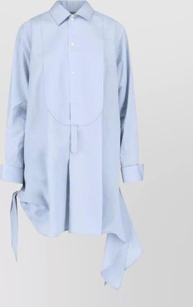 J.W.Anderson knee length dress asymmetric hem cuffs