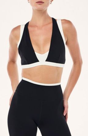 P.E Nation Unity Sports Bra in Black at Nordstrom, Size X-Small