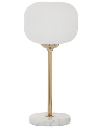 CosmoLiving by Cosmopolitan Modern Metal White Table Lamp