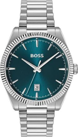BOSS Cheswick Bracelet Watch, 40mm in Blue at Nordstrom