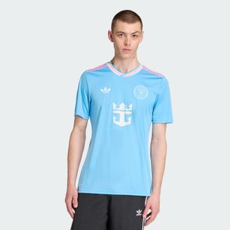 adidas adidas Performance Mens Inter Miami CF 25/26 Third Jersey - Light Blue - Size X-Small