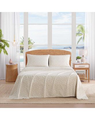 Tommy Bahama Frond Voyage Cotton Percale Sheet Set