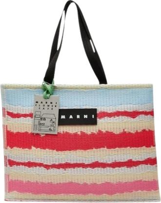 Marni Pre-owned Nylon Schoudertas - Dames - Vintage Shopper - Veelkleurig - ONE Size - Nylon - Vintage