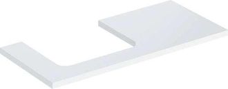Keramag Placa De Lavabo Geberit One, Recortable A La Izquierda, Para