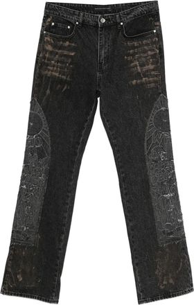 Who Decides War by Ev Bravado Jeans dritti Mechanic - Nero