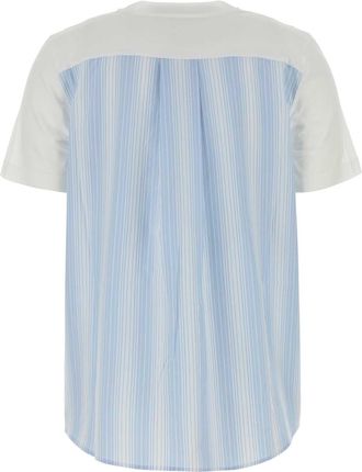Marni Womens White Cotton T-Shirt Lilywhite Exterior