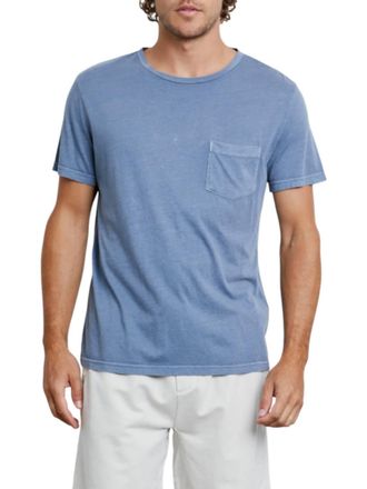 Rails Johnny Pocket Tee In Steel