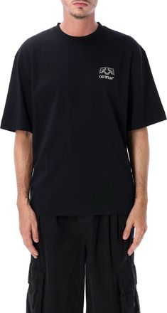 Off-white Magliette e polo bianco sporco