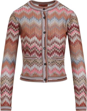 Missoni Cardigan con bottoni - Marrone