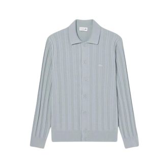 Lacoste Cardigan - Heren - Truien - Blauw - Maat: S