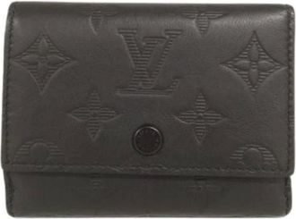 Louis Vuitton Pre-owned Wallets, male, Black, Size: ONE SIZE Pre-owned Tri-fold Wallet