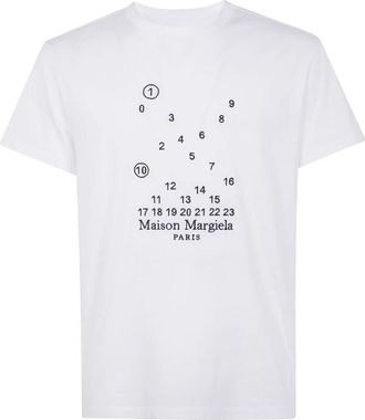 Maison Margiela T-Shirts - Heren - T-shirts - Wit - L - Tops