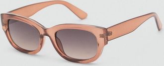 Mango Occhiali da sole montatura acetato pesca - Donna - Taglia unica - MANGO