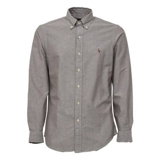 Polo Ralph Lauren Overhemden, Heren, Bruin, XL, Casual Shirt