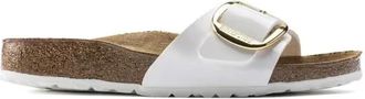 Birkenstock Madrid Big Buckle - Dames - Sandalen - Wit - 36 EU - Su&egrave;de - Schoenen