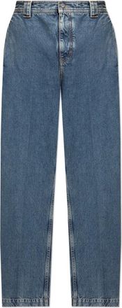 Ferragamo Straight-leg jeans - Heren - Regular Fit Jeans - Blauw - XL - Katoen - Jeans