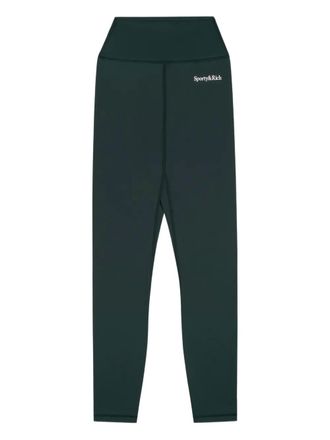 Sporty & Rich logo performance trousers - Green