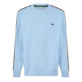 Lacoste Heren Geborduurd Logo Regular Sweatshirt (Blauw)