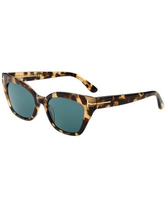 Tom Ford Womens Juliette 52Mm Sunglasses