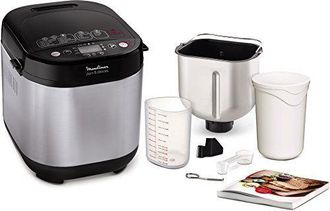 Moulinex Ow240e30 Panificadora Negro, Acero Inoxidable 650 W