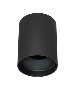 Trade Shop Trade Shop - Luz Del Cilindro Externo De La Luz Del Techo Moderno Luz De La Luz De Cilindro 230v - Negro