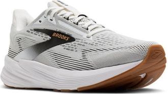 Brooks Revel 8 Running Shoe in White/Black/Oak Buff at Nordstrom, Size 11.5