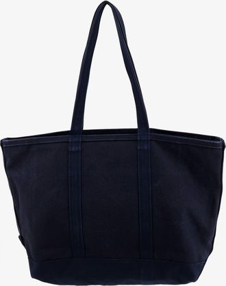 Polo Ralph Lauren Mens Shoulder Bag Denim Blue Canvas