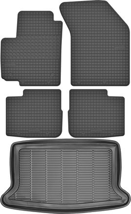 OEM Alfombrillas Maletero Max-mat 910410 + Motohobby 170503 - Fiat Sedici Hatchback De 2007-2014, Fl Zona Pies Conductor - Sueltas