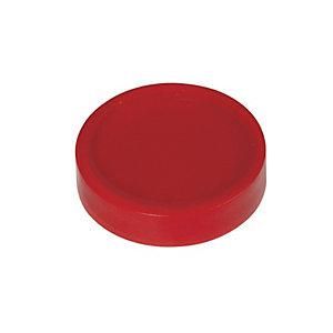 Maul Imanes Redondos &Oslash; 30 Mm Ue 100 Unid En Rojo