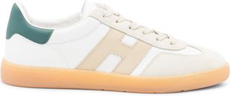 Hogan Sneakers White-Beige-Green-Uomo